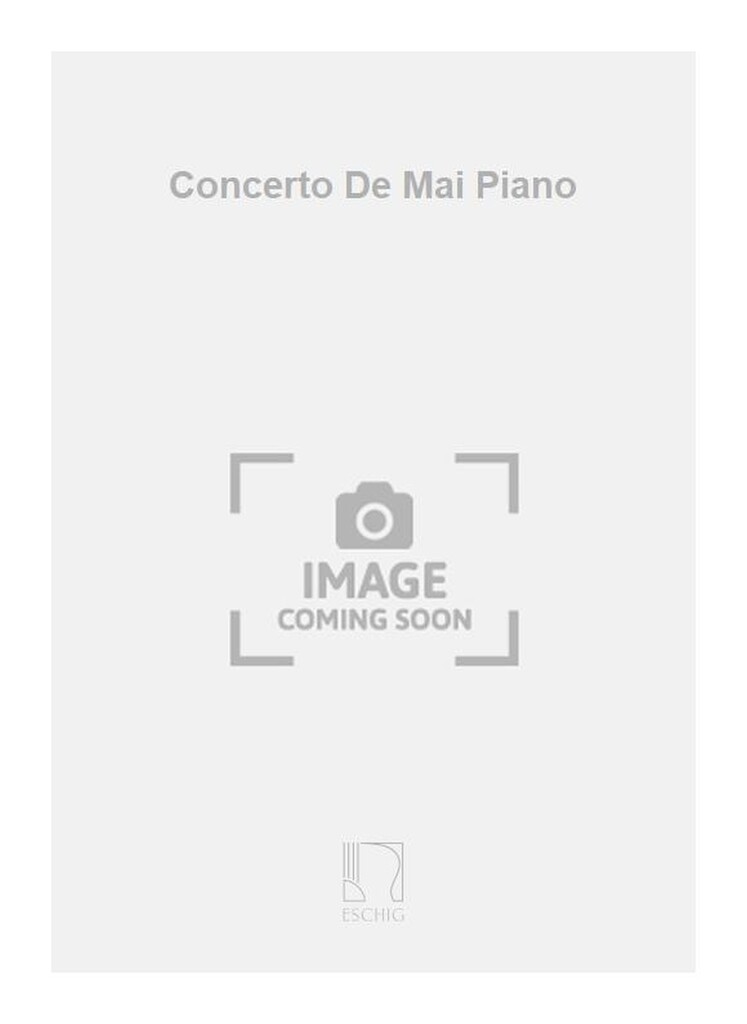 Concerto De Mai Piano